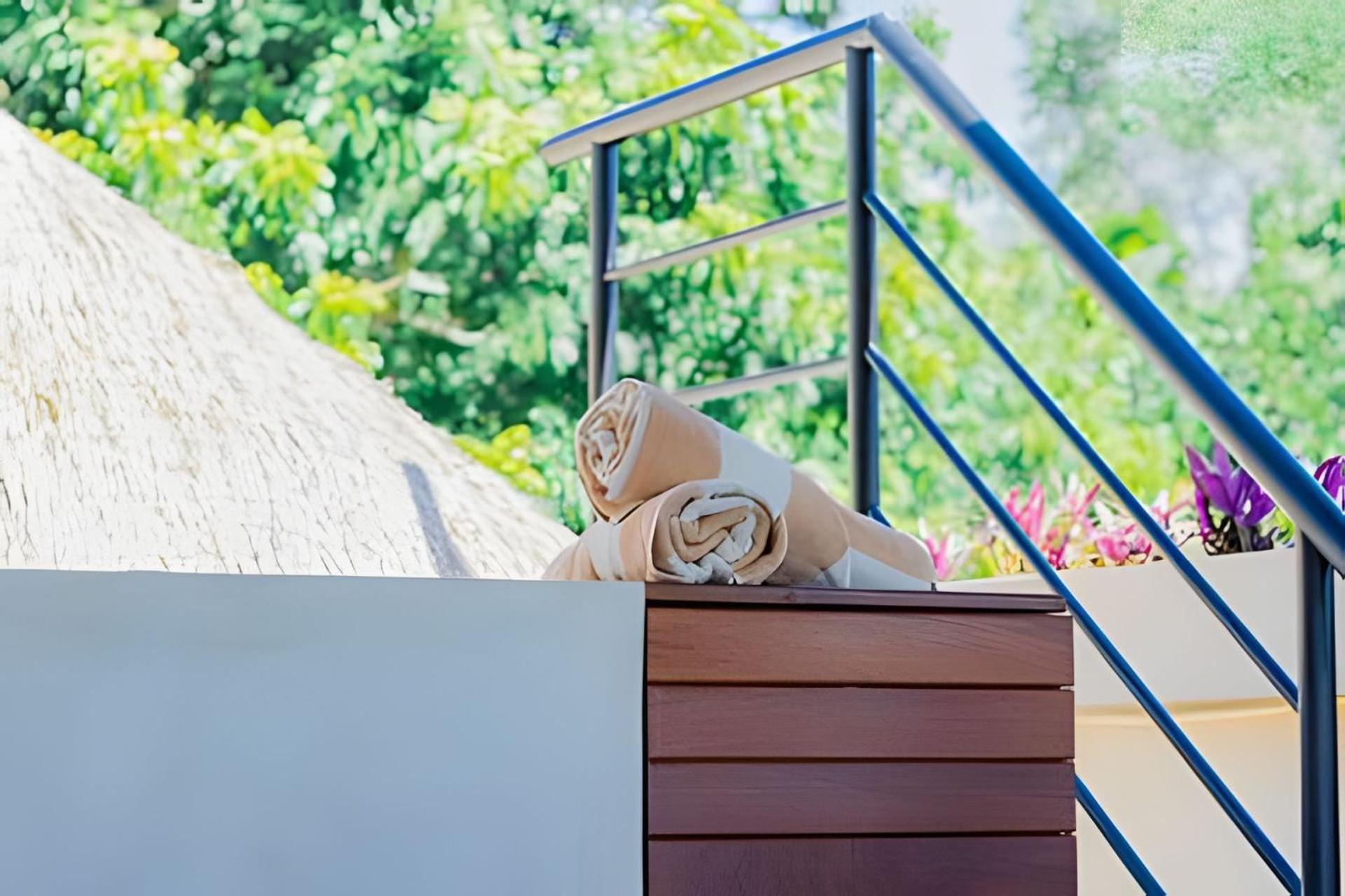 Casa De Piedra - Departamentos Bacalar- Daire Dış mekan fotoğraf